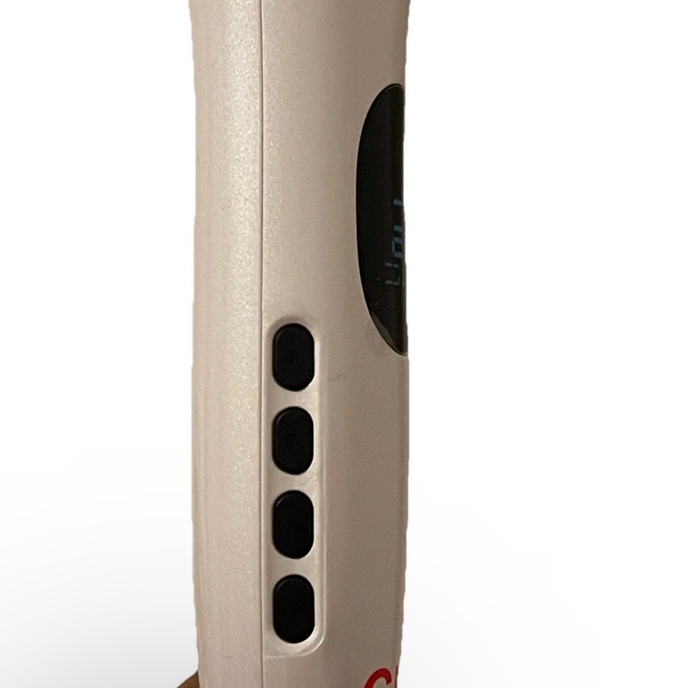CHI Spin N Curl Curling Iron  Healthy & Shiny Effortless Curls & Waves White - Picture 6 of 6